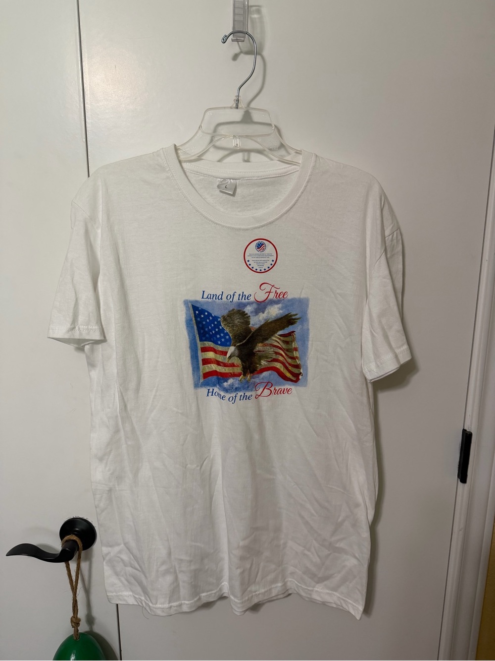 Patriotic Land of the Free Home of the Brave T-Shirt